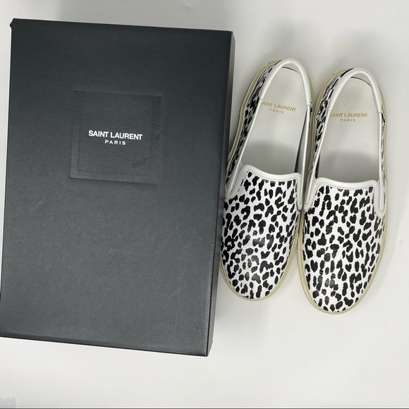Saint Laurent Sneakers Slip On New in Box 38.5 - Picture 12 of 12